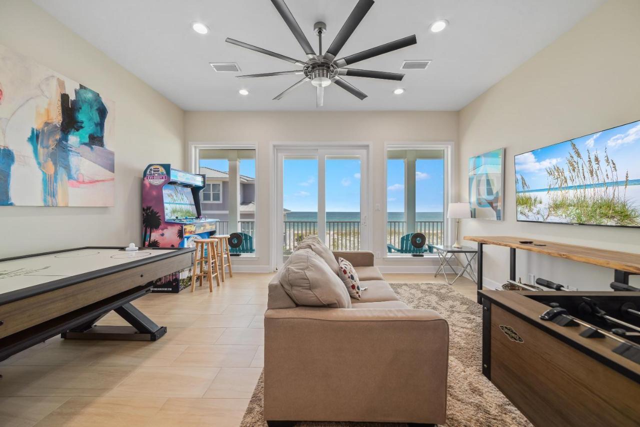 New Gulf Front With Game Room Family Friendly! Gulf Breeze Exterior photo